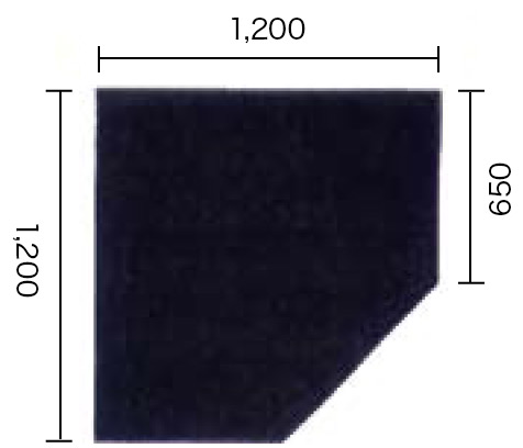 スチール炉台 ボンデ鋼コーナー