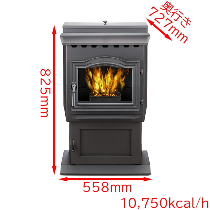 P43 ペレットストーブ